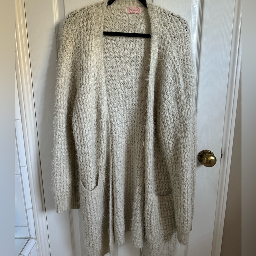Big chunky cozy long sweater